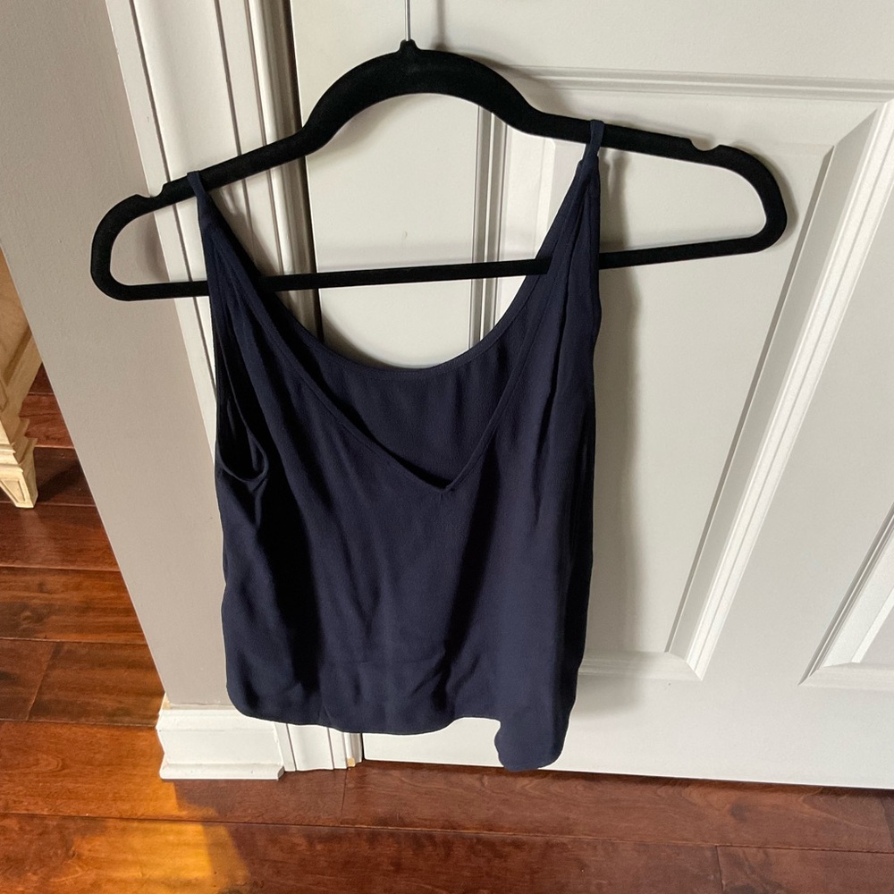 BA&SH navy blue tank small nwot awesome!